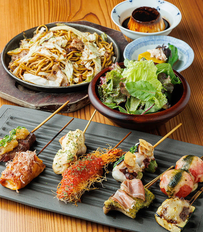 串鉄板コース